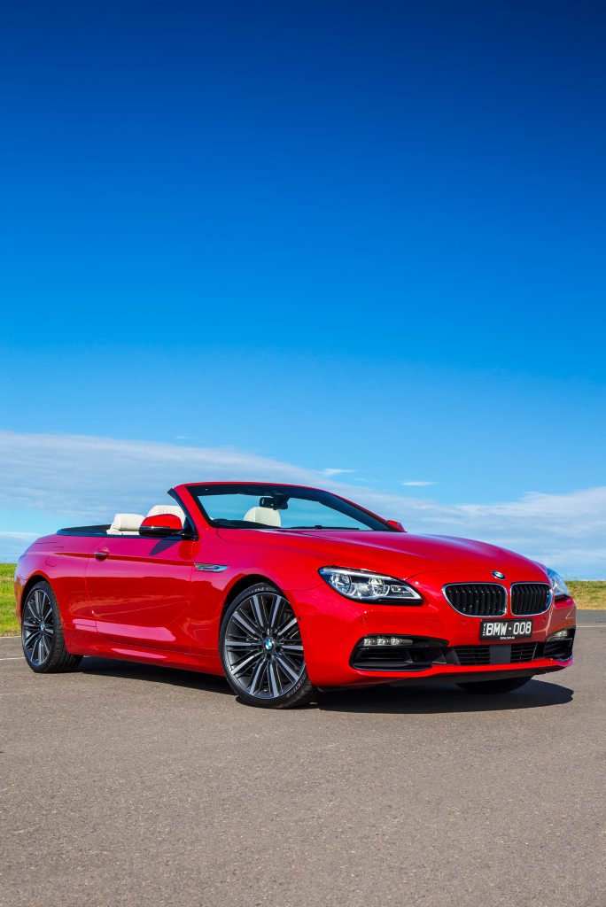 The BMW 640i Convertible. The BMW 640i Convertible.